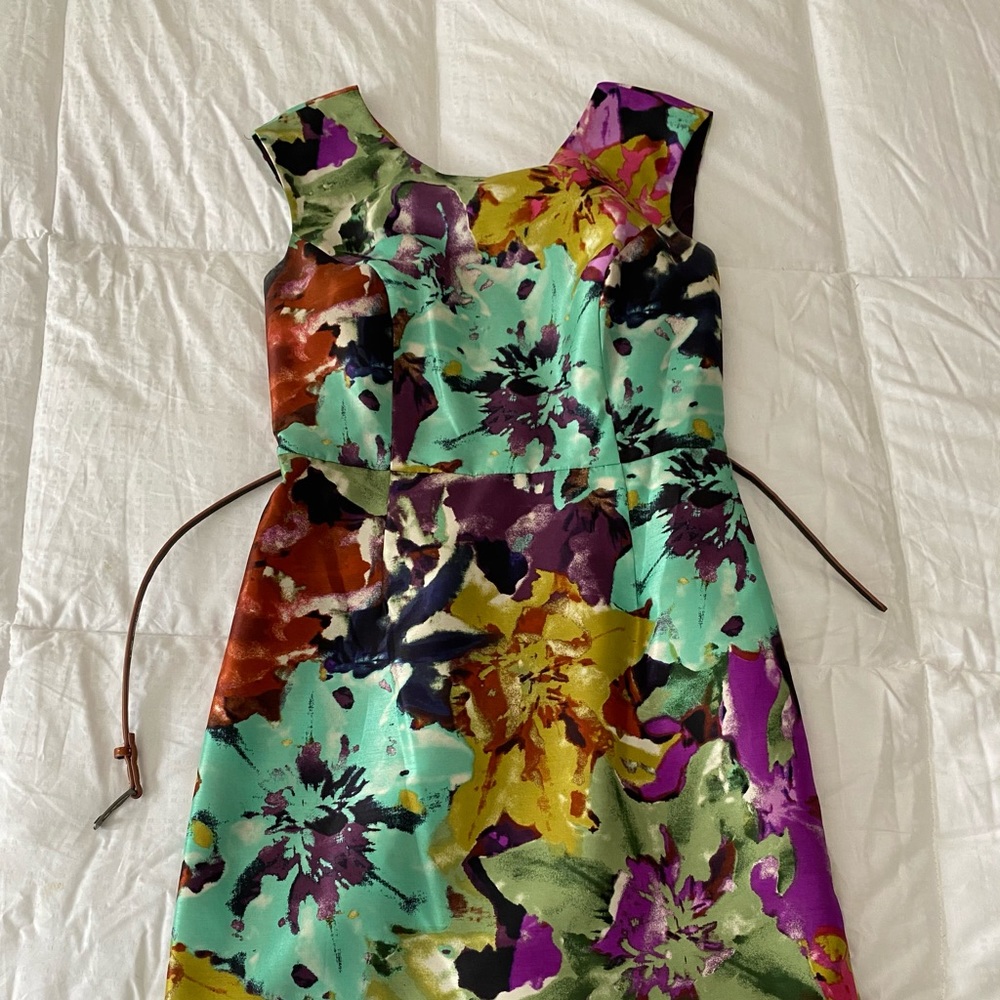 ellen tracy floral dress